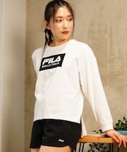 FILA/325050 水着 4点セット 長袖ラッシュガード フィラ レディース ムラサキスポーツ