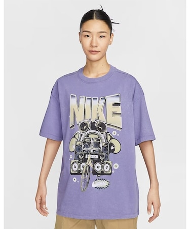 NIKE(ナイキ)半袖Tシャツ WS NSW OSFVLS/STシャツ HF9692-527/レディース ムラサキスポーツ