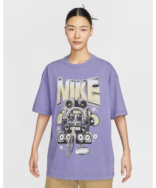 NIKE(ナイキ)半袖Tシャツ WS NSW OSFVLS/STシャツ HF9692-527/レディース ムラサキスポーツ