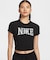 NIKE(ナイキ)半袖Tシャツ クロップド丈 ミニTシャツ HQ1710-010/レディース ムラサキスポーツ