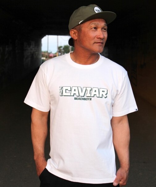 THE CAVIAR(キャビア)半袖Tシャツ フロントデザイン CV507-036 /メンズ ムラサキスポーツ