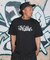 THE CAVIAR(キャビア)半袖Tシャツ フロントデザイン CV507-039 /メンズ ムラサキスポーツ