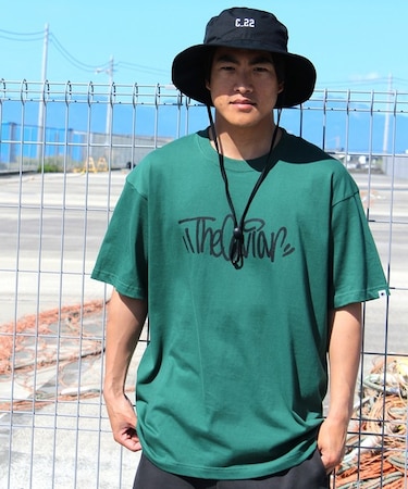 THE CAVIAR(キャビア)半袖Tシャツ フロントデザイン CV507-039 /メンズ ムラサキスポーツ