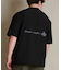 THREE WEATHER(スリーウェザー)半袖 Tシャツ ロゴ バックプリント 裾ドローコード TW SURF TEE TW25F-2101/メンズ ムラサキスポーツ