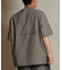 THREE WEATHER(スリーウェザー)半袖 Tシャツ ロゴ バックプリント 裾ドローコード TW SURF TEE TW25F-2101/メンズ ムラサキスポーツ
