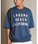【限定】DEAR LAUREL(ディアローレル)半袖Tシャツ スウェット D25F-2101 メンズ ムラサキスポーツ限定