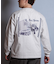 【限定】DEAR LAUREL(ディアローレル)長袖 Tシャツ ロンT バックプリント SURF GARDEN LONG SLEEVE T D25F-2201/メンズ ムラサキスポーツ限定