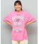 BILLABONG(ビラボン)半袖Tシャツ アーチロゴ オーバーサイズ BF014-U01 BF014U01/レディース ムラサキスポーツ