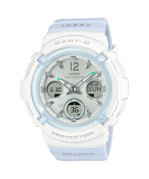 BABY-G(ベビージー)時計 ICERC Japan コラボレーションモデル 2025 イルクジ BGA-2800K-7AJR/レディース ムラサキスポーツ