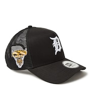 NEW ERA(ニューエラ)9FORTY A-Frame トラッカー MLB Side Patch デトロイト・タイガース 14388608 メッシュキャップ 帽子/ユニセックス ムラサキスポーツ