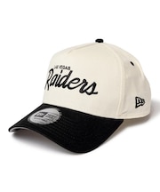 NEW ERA(ニューエラ)9FORTY A-Frame Summer Corduroy ラスベガス・レイダース 14388663 キャップ 帽子/ユニセックス ムラサキスポーツ