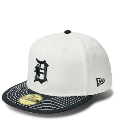 NEW ERA(ニューエラ)59FIFTY Duck Canvas デトロイト・タイガース 14388862 キャップ 帽子/ユニセックス ムラサキスポーツ