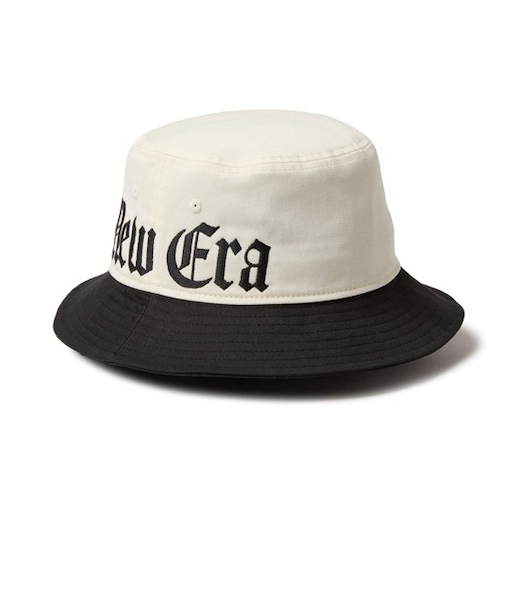 NEW ERA(ニューエラ)バケット01 Essential オールドイングリッシュロゴ 14667767 バケットハット 帽子 ムラサキスポーツ