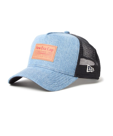 NEW ERA(ニューエラ)9FORTY A-Frame トラッカー Denim 14667857 メッシュキャップ 帽子/ユニセックス ムラサキスポーツ