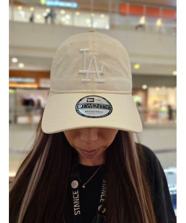 【限定】NEW ERA(ニューエラ)9TWENTY  ロサンゼルス・ドジャース  14744091 キャップ 帽子/ユニセックス ムラサキスポーツ