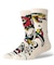 STANCE(スタンス)バート・クラック コラボモデル FLASH CREW A555C25FLA#CVS ソックス 靴下 ユニセックス ムラサキスポーツ
