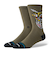 STANCE(スタンス)バート・クラック コラボモデル THE EAGLE CREW A555C25THE#MGN ソックス 靴下 ユニセックス ムラサキスポーツ