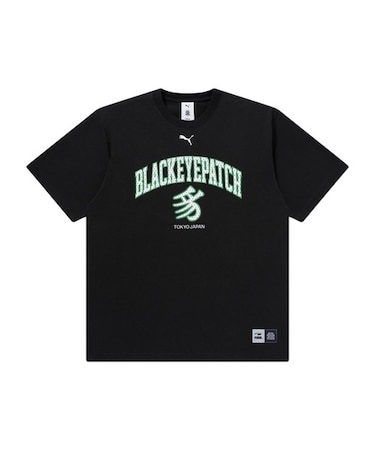PUMA(プーマ)PUMA x BlackEyePatch コラボ KANJI チーム ロゴ 半袖Tシャツ 636079/メンズ ムラサキスポーツ