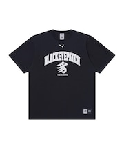 PUMA(プーマ)PUMA x BlackEyePatch コラボ KANJI チーム ロゴ 半袖Tシャツ 636079/メンズ ムラサキスポーツ