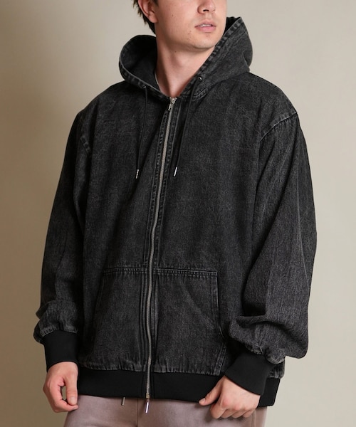 限定】DEARLAURE/DENIM PARKA JK D25F-0105 デニム パーカー