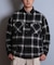 【限定】DEAR LAUREL(ディアローレル)長袖シャツ チェック ネルシャツ FLANNEL SHIRT D25F-2603/メンズ ムラサキスポーツ限定