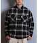 【限定】DEAR LAUREL(ディアローレル)長袖シャツ チェック ネルシャツ FLANNEL SHIRT D25F-2603/メンズ ムラサキスポーツ限定