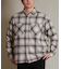 【限定】DEAR LAUREL(ディアローレル)長袖シャツ チェック ネルシャツ FLANNEL SHIRT D25F-2603/メンズ ムラサキスポーツ限定