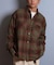 【限定】DEAR LAUREL(ディアローレル)長袖シャツ チェック ネルシャツ FLANNEL SHIRT D25F-2603/メンズ ムラサキスポーツ限定