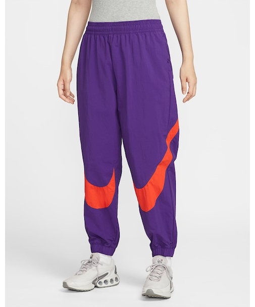 NIKE(ナイキ)ミッドライズ ジョガーパンツ オーバーサイズフィット セットアップ対応 HV2358-547/レディース ムラサキスポーツ