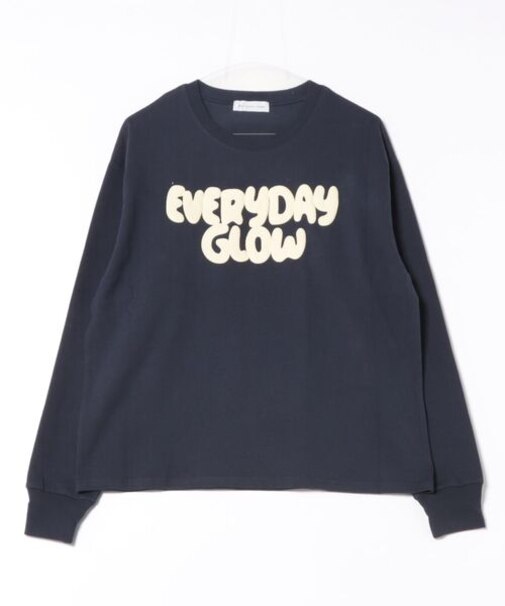【限定】RIKKA FEMME(リッカファム)発泡プリント ロンT 長袖Tシャツ RF25FW01/レディース ムラサキスポーツ限定