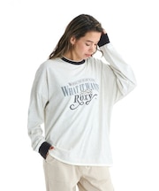 ROXY(ロキシー)長袖Tシャツ ロンT ROOM SERVISE ウィメンズ RLT254606T/レディース ムラサキスポーツ