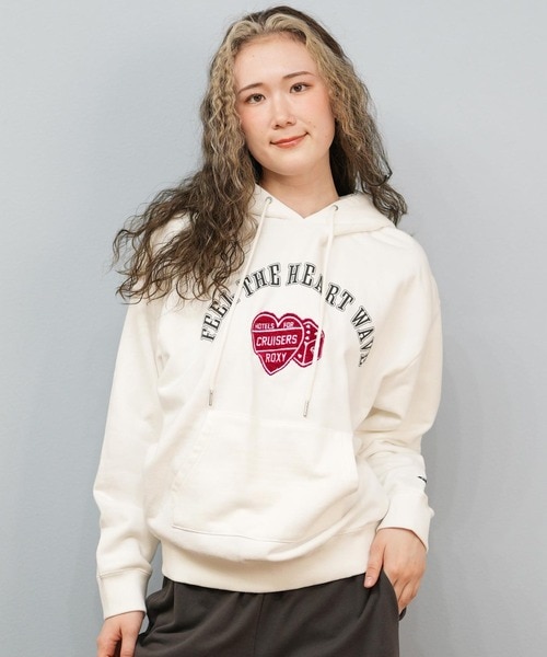 ROXY(ロキシー)長袖スウェットパーカー MY HEART HOODIE