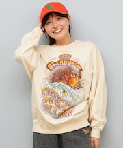 BILLABONG(ビラボン)スウェット オーバーサイズトレーナー BF014-002 BF014002/レディース ムラサキスポーツ