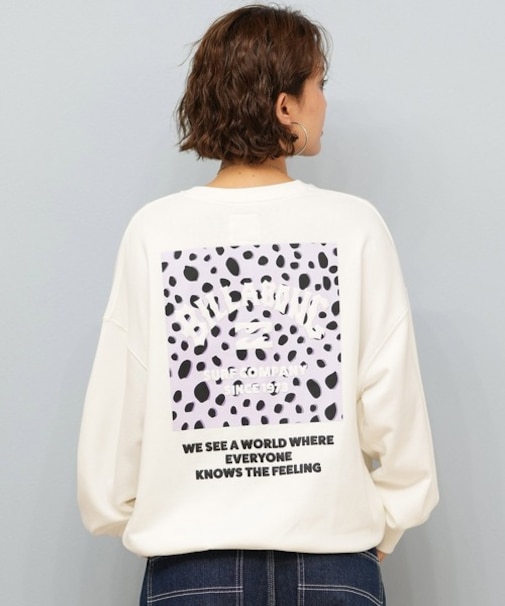BILLABONG(ビラボン)スウェット バックプリントトレーナー BF014-004 BF014004/レディース ムラサキスポーツ