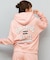 BILLABONG(ビラボン)バックプリントパーカー セットアップ対応 BF014-022 BF014022/レディース ムラサキスポーツ
