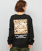 BILLABONG(ビラボン)バックプリントロンT 長袖 Tシャツ BF014-052 BF014052/レディース ムラサキスポーツ