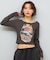 BILLABONG(ビラボン)長袖 Tシャツ ロンT ショート丈 BF014-058 BF014058/レディース ムラサキスポーツ