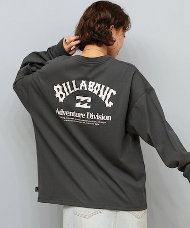 BILLABONG(ビラボン)長袖 Tシャツ バックプリントロンT BF014-061 BF014061/レディース ムラサキスポーツ