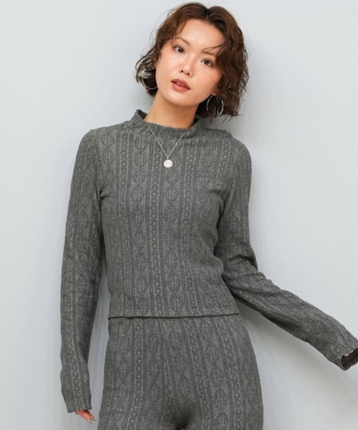 BILLABONG(ビラボン)ニットセーター 長袖 BF014-300 BF014300/レディース ムラサキスポーツ