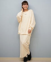 BILLABONG(ビラボン)ワンピース 2点セット 長袖 ロング丈 BF014-351 BF014351/レディース ムラサキスポーツ