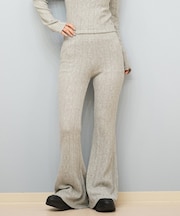 BILLABONG(ビラボン)ロングパンツ ニットフレアパンツ KNIT LIKE FLARE LEGG BF014-702 BF014702/レディース ムラサキスポーツ