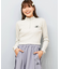 DC(ディーシー)長袖 クロップド丈 ハーフジップ ロンT TELECO LLT254312/レディース ムラサキスポーツ