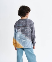 ELEMENT(エレメント)キッズ 長袖 Tシャツ バックプリント ロンT BF026-064/ムラサキスポーツ