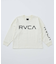 RVCA(ルーカ)キッズ 長袖 Tシャツ ロゴ ロンT BF046-050/ムラサキスポーツ