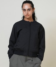 THE NORTH FACE(ザ・ノースフェイス)リバーシブルテックエアーラウンドネックジャケット NTW62580 軽量 UPF50+/レディース ムラサキスポーツ