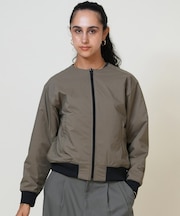 THE NORTH FACE(ザ・ノースフェイス)リバーシブルテックエアーラウンドネックジャケット NTW62580 軽量 UPF50+/レディース ムラサキスポーツ