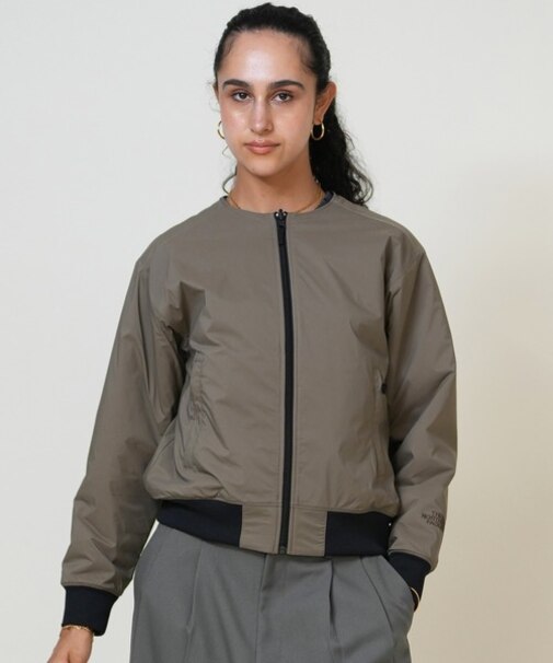 THE NORTH FACE(ザ・ノースフェイス)リバーシブルテックエアーラウンドネックジャケット NTW62580 軽量 UPF50+/レディース ムラサキスポーツ