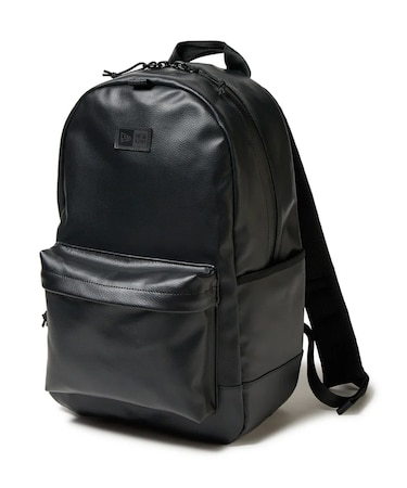 NEW ERA(ニューエラ)27L バックパック ライトパック シンセティックレザー ブラック 14655353/デイパック リュック ユニセックス メンズ レディース ムラサキスポーツ