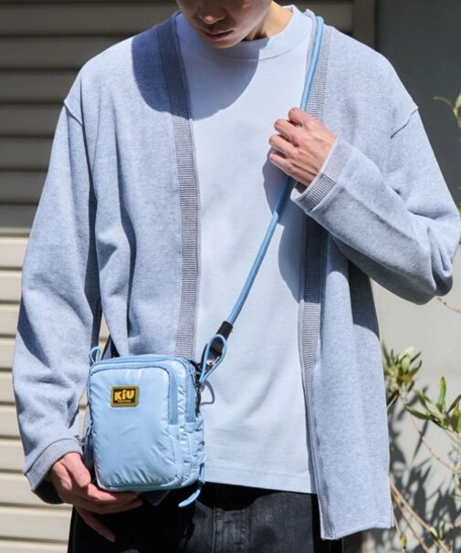 KiU/ショルダーバッグ パフィーミニクロスバッグ K485-988 キウ ユニセックス メンズ レディース ムラサキスポーツ