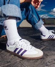 【国内ムラサキスポーツ限定カラー登場！】adidas skateboarding(アディダス スケートボーディング)SAMBA ADV サンバ 421243959 スケシューメンズ レディース スニーカー シューズ ムラサキスポーツ